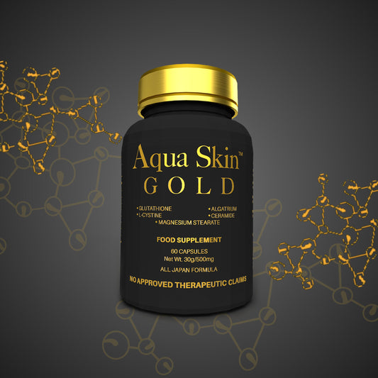 Aqua Skin Glutathione Capsules Gold