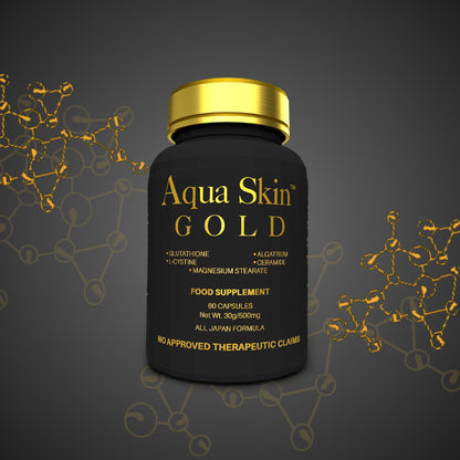 Aqua Skin Glutathione Capsules Gold