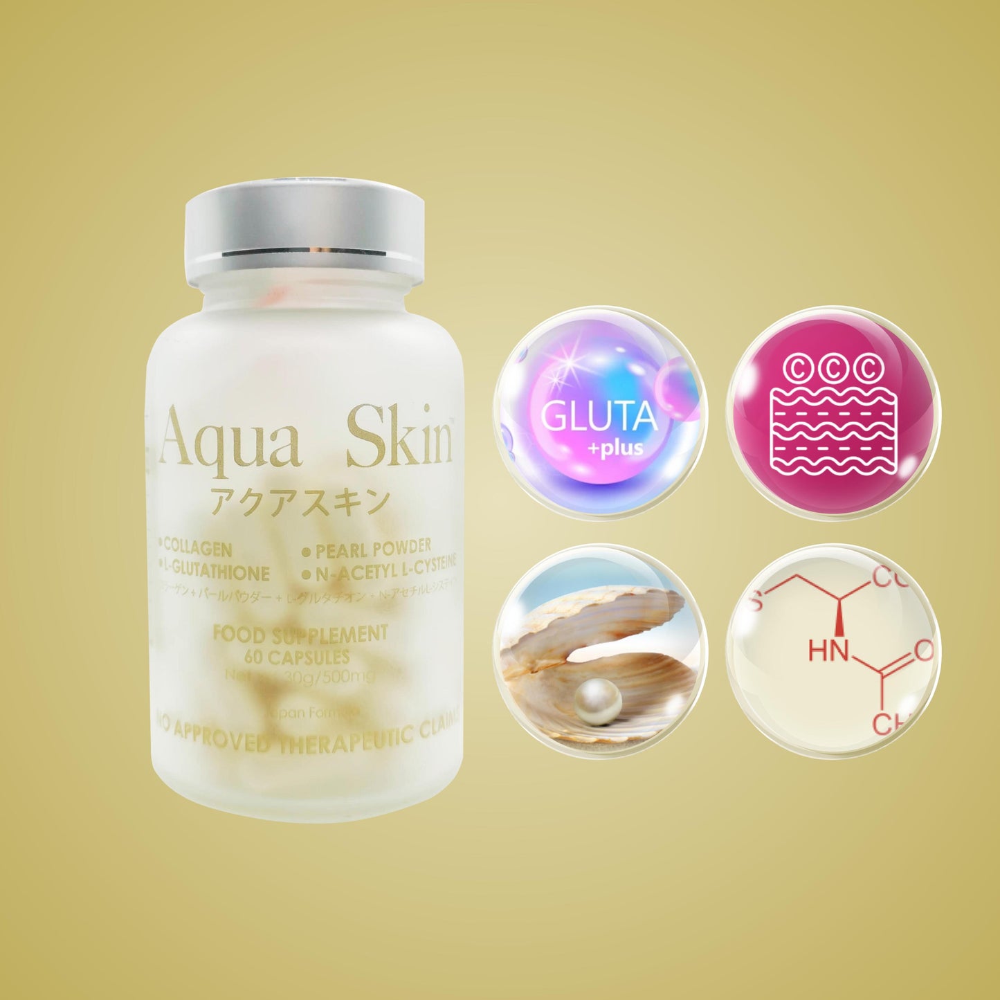 Aqua Skin Glutathione Capsules